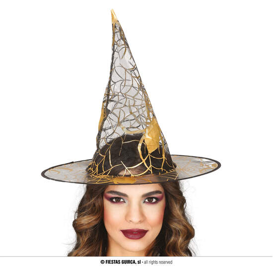 SOMBRERO BRUJA TRANSPARENTE image 0