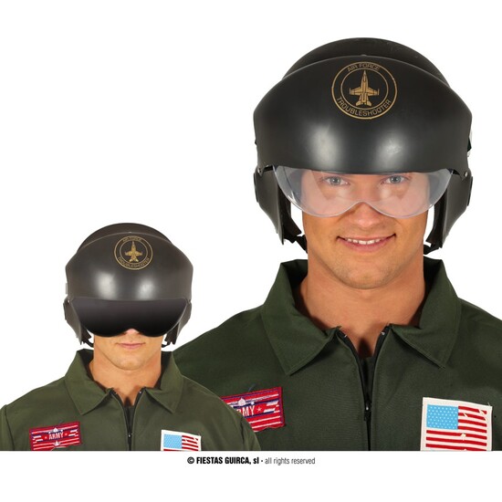 CASCO PILOTO DE CAZA EXTRA image 0