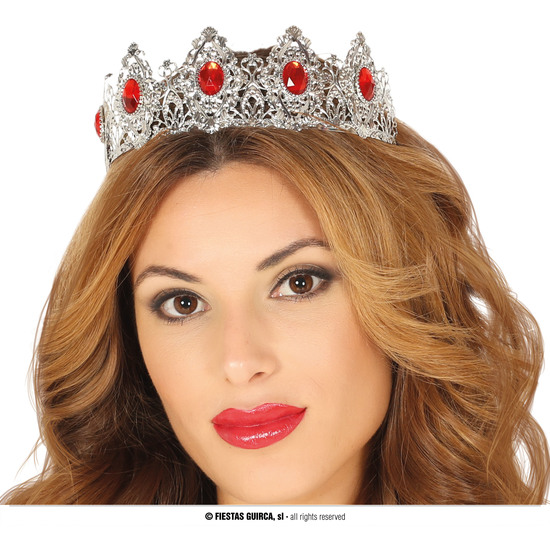 DIADEMA METAL.PLATA PRINCESA image 0