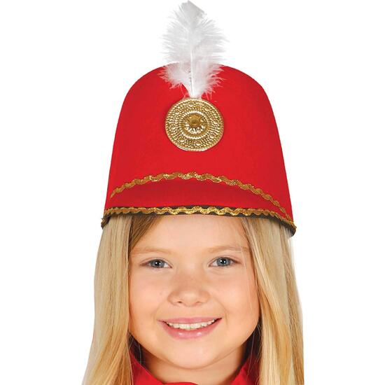 SOMBRERO MAJORETTE ROJO INFANTIL image 0