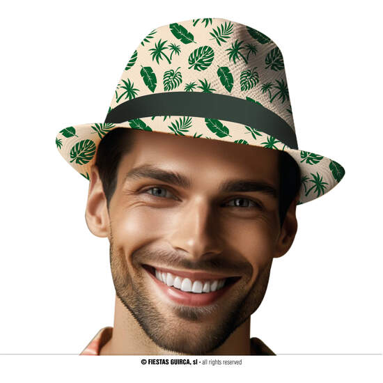 GORRO VERANO HOJAS, ADULTO image 0