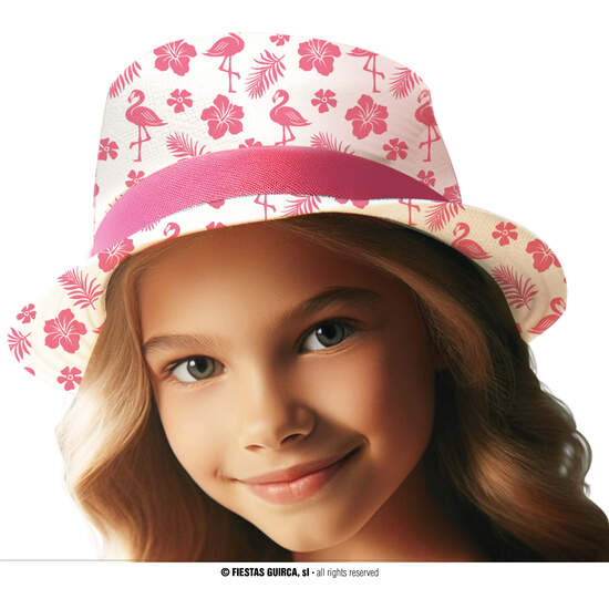 GORRO VERANO FLAMENCOS, INFANTIL image 0
