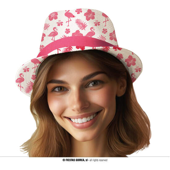 GORRO VERANO FLAMENCOS, ADULTO image 0
