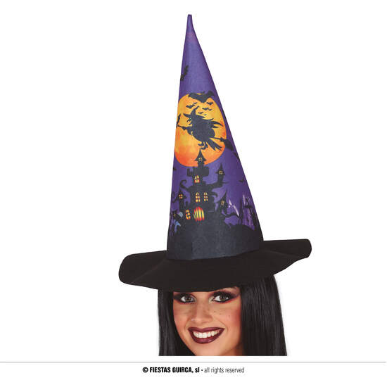 GORRO BRUJA AZUL image 0