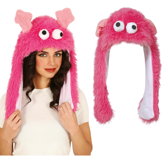 GORRO MONSTRUITO ROSA, ADULTO image 0