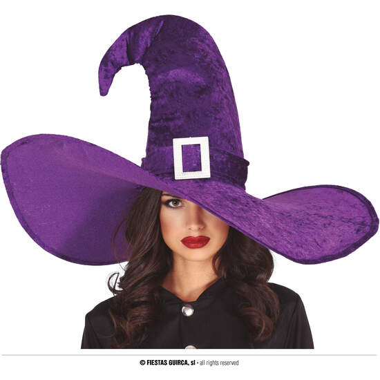 GORROS BRUJA LILA EXTRA GRANDE image 0