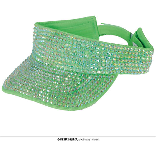 VISERA VERDE CON PEDRERIA, ADULTO image 0