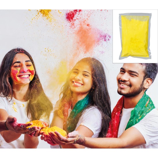 BOLSA 200GR DE POLVO AMARILLO image 0