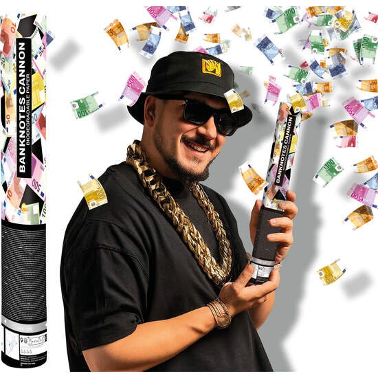 CAÑON DE 40 CMS CON BILLETES image 0