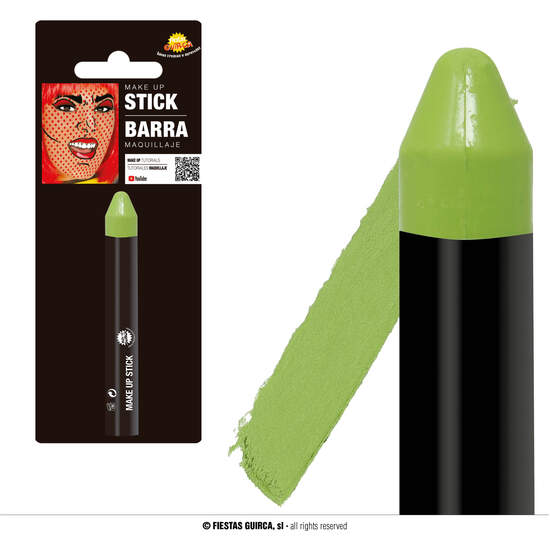 BARRA MAQUILLAJE VERDE CLARO 10 GR image 0