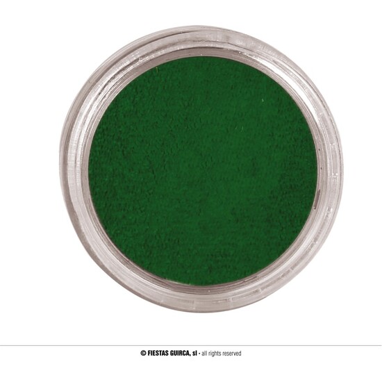 MAQUILLAJE AL AGUA VERDE OSCURO 15 GR image 0