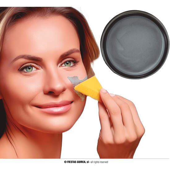 MAQUILLAJE CON ESPONJA PLATA 9 GR image 0