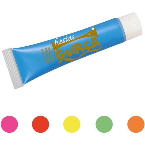 TUBO MAQUILLAJE CREMA AMARILLO NEON 10 ML image 0