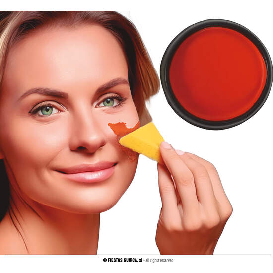 MAQUILLAJE CON ESPONJA NARANJA 9 GR image 0