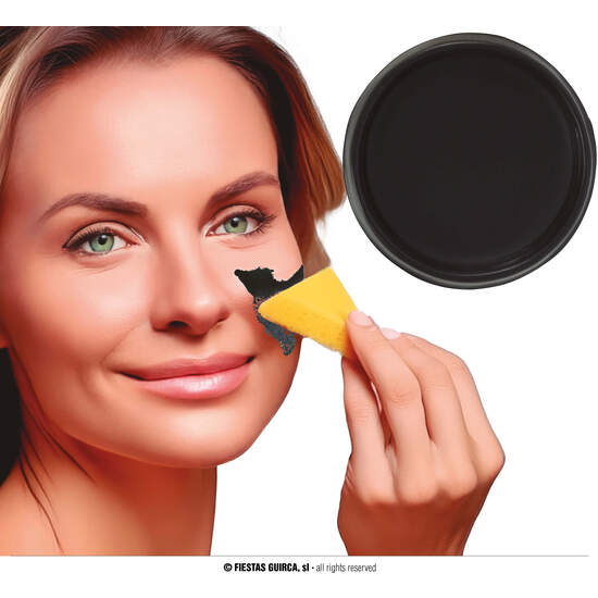 MAQUILLAJE CON ESPONJA NEGRO 9 GR image 0