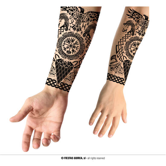 TATUAJE VIKINGO, 14X30 CMS image 0