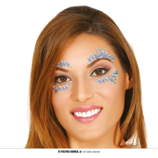 JOYAS FACIALES ADHESIVAS PLATA image 0