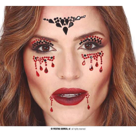 JOYAS FACIALES ADHESIVAS VAMPIRA image 0