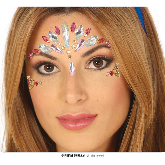 JOYAS FACIALES ADHESIVAS CON ESTRELLAS image 0