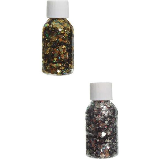 GEL CON GLITTER PLATA 20 GR image 0