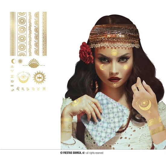 TATTOO ORO MEDIUM, 14X30 CMS image 0