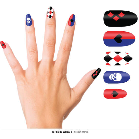 12 UÑAS "DANGEROUS" CON GLUE image 0