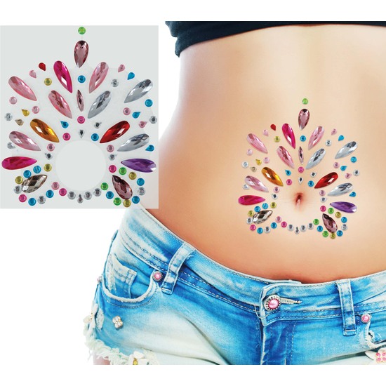 JOYAS OMBLIGO MULTICOLOR 10X15 CM image 0