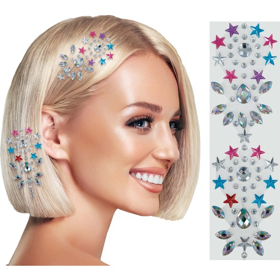 JOYAS PELO MULTICOLOR 11X21 CM image 0