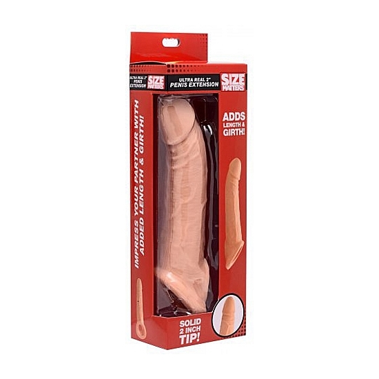 2 INCH PENIS EXTENSION - SKIN  image 1