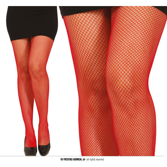PANTYS MALLA PEQUEÑA ROJA image 0