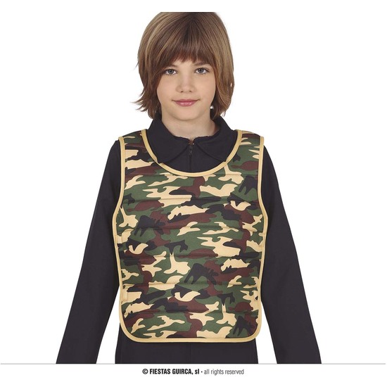 CHALECO CAMUFLAJE INFANTIL image 0