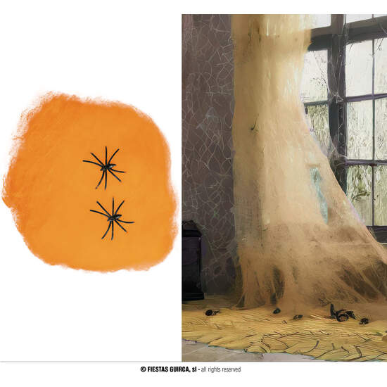 BOLSA TELARAÑA NARANJA 60 GR image 0