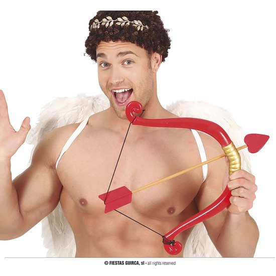 ARCO CUPIDO 58 CMS CON UNA FLECHA image 0