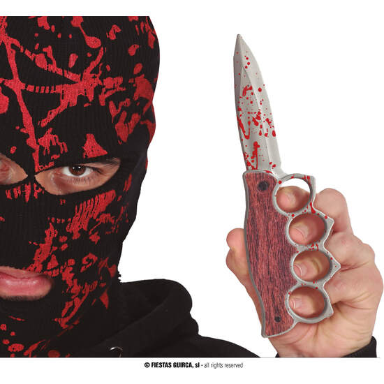 NAVAJA CON PUÑO AMERICANO, 20 CMS image 0