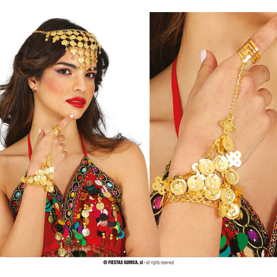 PULSERA MEDALLAS ORO image 0