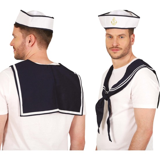 SET MARINERO GORRO Y CUELLO image 0