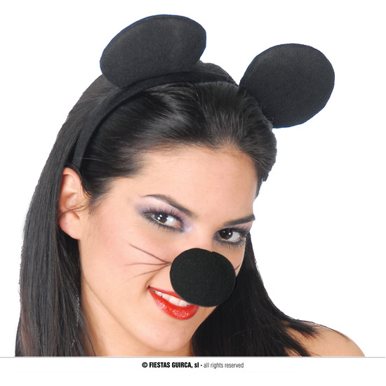 DIADEMA RATON TELA image 0