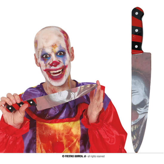 CUCHILLO PAYASO 37 CM image 0