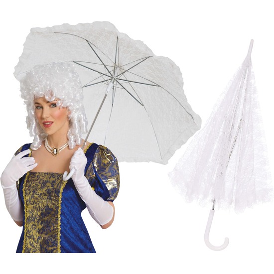 SOMBRILLA BLANCA 60 X 70 CMS. image 0