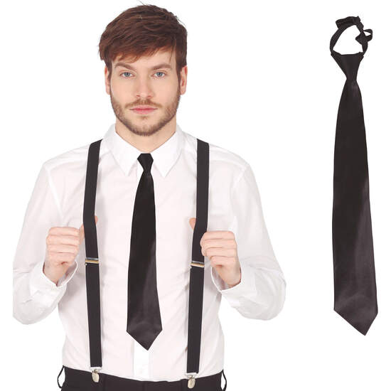 CORBATA NEGRA 45 CMS. image 0