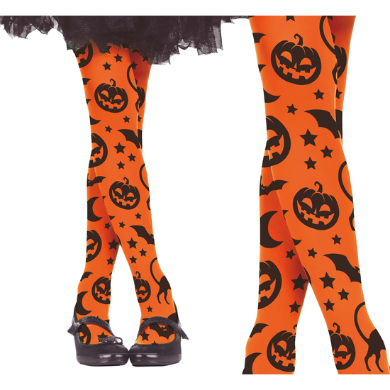 PANTYS HALLOWEEN NARANJA, INFANTIL, 3–6 AÑOS image 0