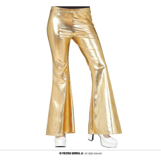 PANTALON CAMPANA ORO, ADULTA, 42 - 44 (L) image 0