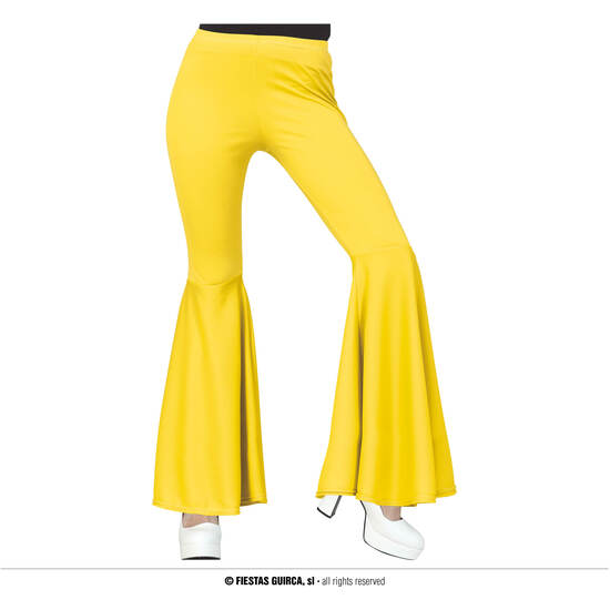 PANTALON CAMPANA ELASTICO AMARILLO, 38 - 40 (M) image 0