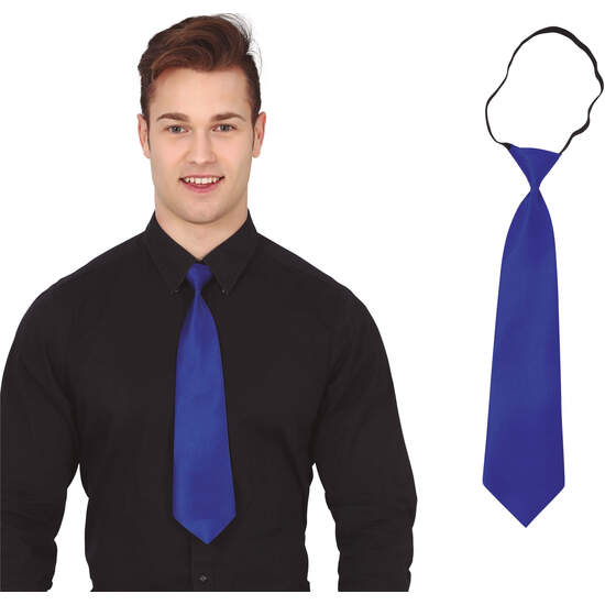 CORBATA AZUL 45 CMS. image 0
