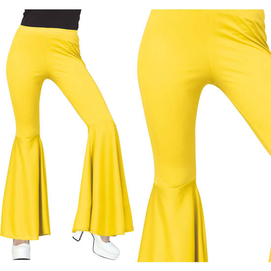 PANTALON CAMPANA ELASTICO AMARILLO, 42 - 44 (L) image 0