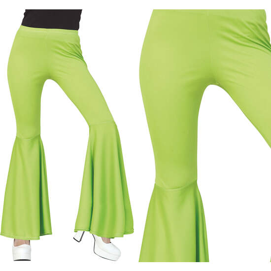 PANTALON CAMPANA ELASTICO VERDE, ADULTA, 42 - 44 L image 0