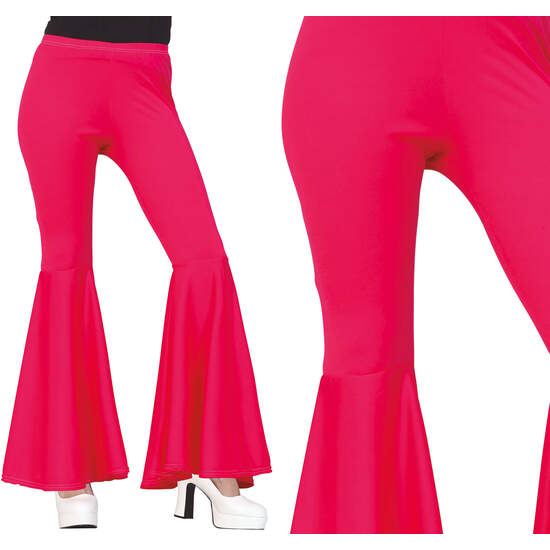 PANTALON CAMPANA ELASTICO ROSA, ADULTA, 42 - 44 L image 0