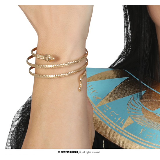 BRAZALETE SERPIENTE METALICO image 0
