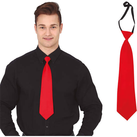 CORBATA ROJA 45 CMS. image 0