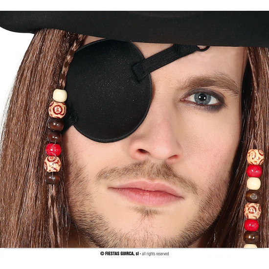 PARCHE PIRATA TELA image 0